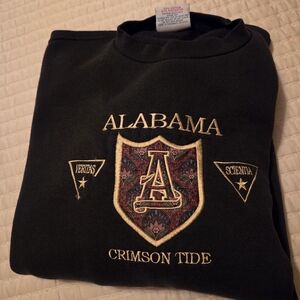 Alabama Crimson Tide Crewneck Sweatshirt - Black